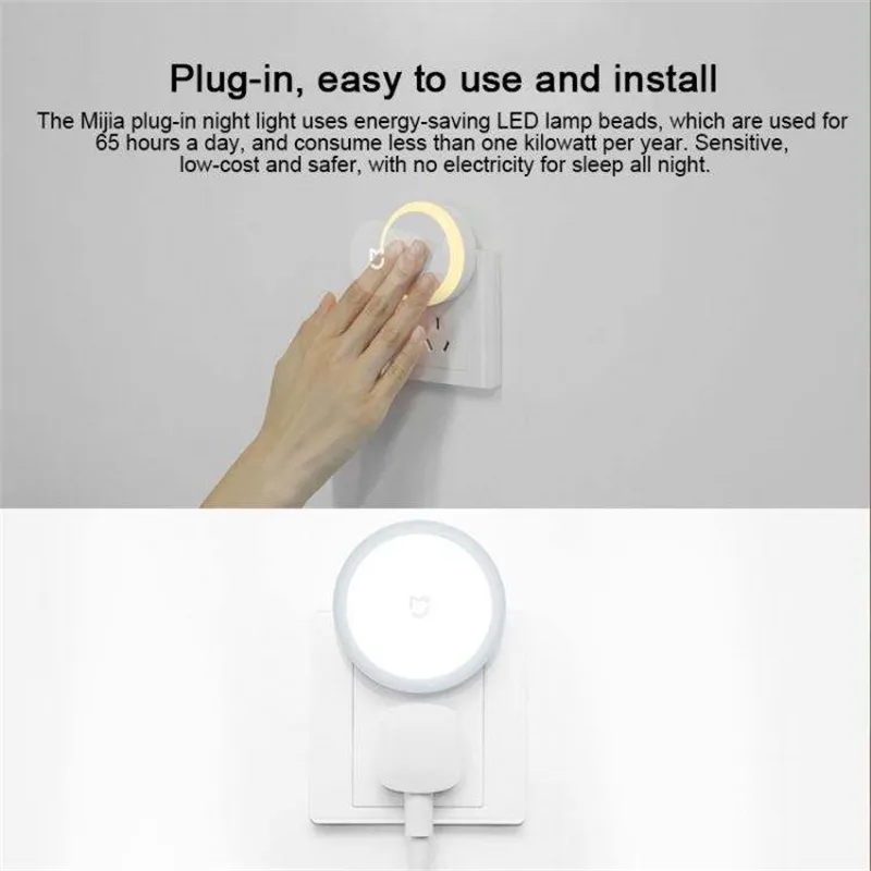 Xiaomi Mijia Smart LED Corridor Night Light Sensor Induction Night Lamp Automatic Lighting For Home Corridor Bedroom Xiaomi Mijia Smart LED Corridor Night Light Sensor Induction Night Lamp Automatic Lighting For Home Corridor Bedroom
