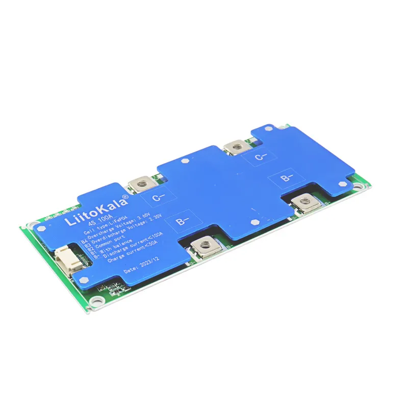 LiitoKala 4S 12V 100A BMS LiFePO4 Battery Protection Board Balanced Charging Lithium Iron Phosphate Battery Management System LiitoKala 4S 12V 100A BMS LiFePO4 Battery Protection Board Balanced Charging Lithium Iron Phosphate Battery Management System