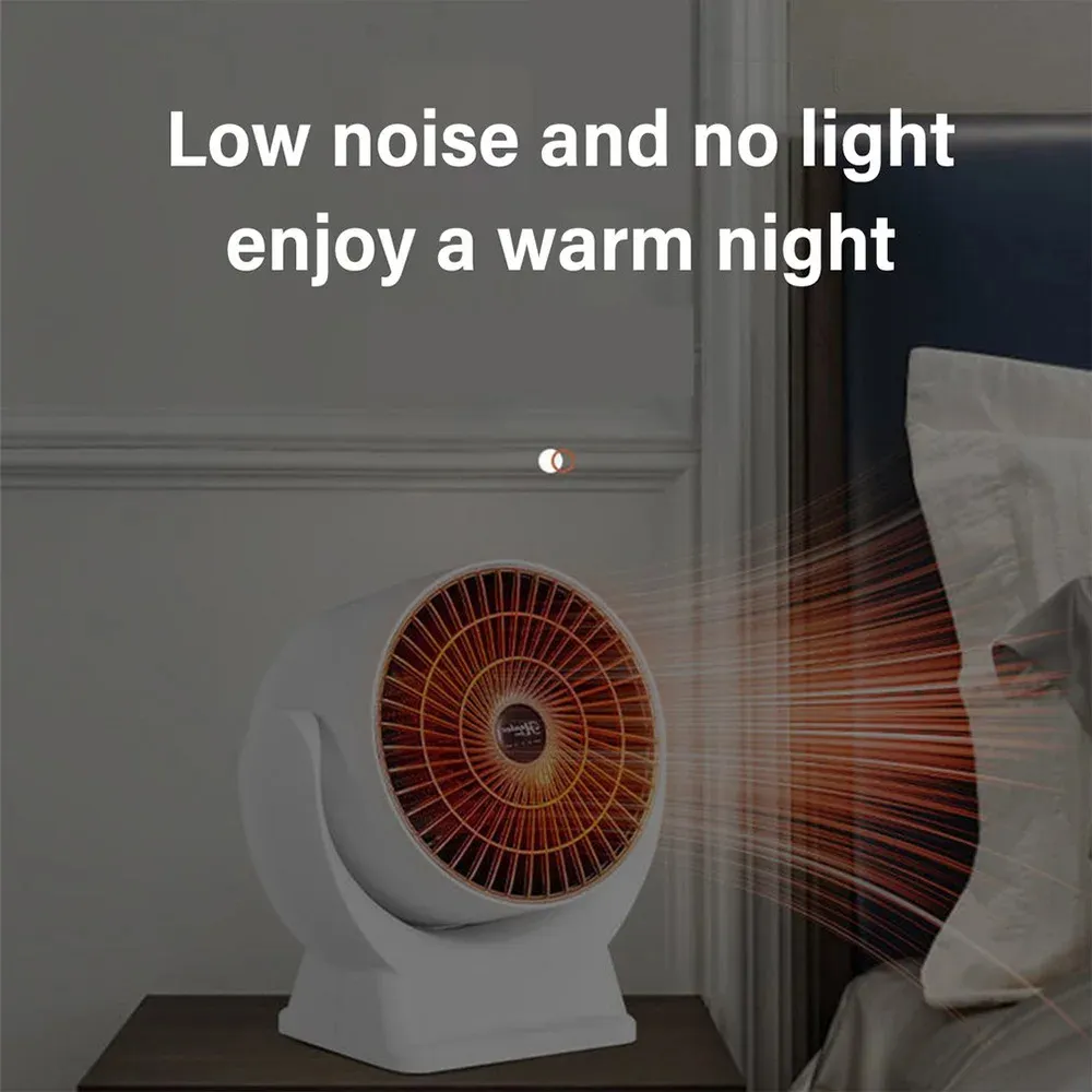 650W Electric Heater with Rapid Heating Intelligent Temperature Control Overheat Protection for Home Office Use