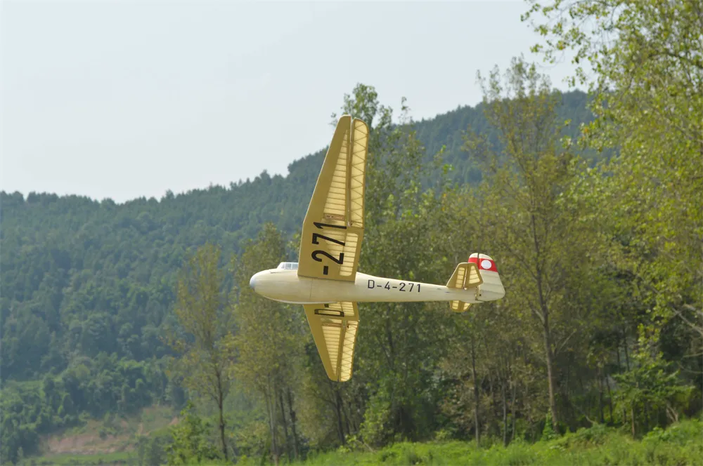 Tony Ray's AeroModel Mini Kranich 1/12 1498mm Wingspan Balsa Wood RC Airplane Fixed Wing KIT Tony Ray's AeroModel Mini Kranich 1/12 1498mm Wingspan Balsa Wood RC Airplane Fixed Wing KIT