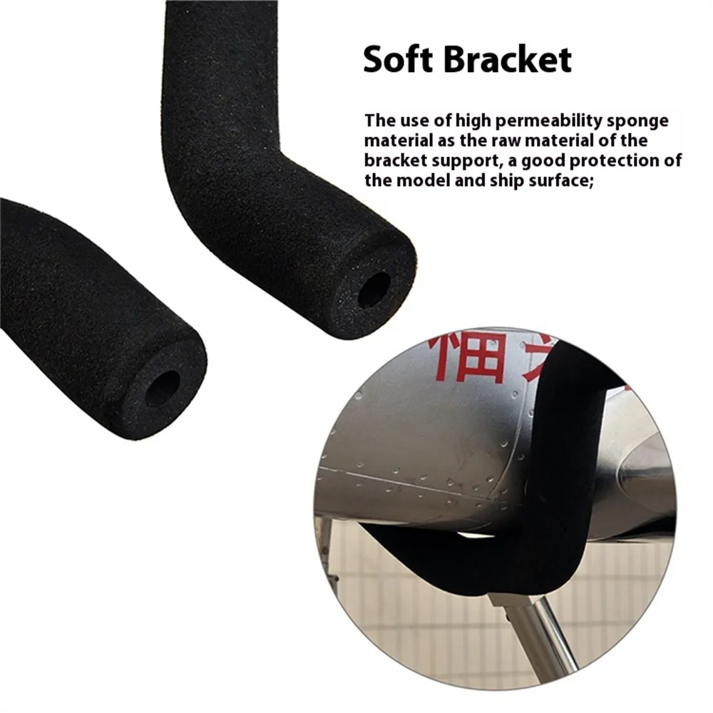 Aluminum Alloy Metal Foldable Display Stand Holder for RC Airplane Boats