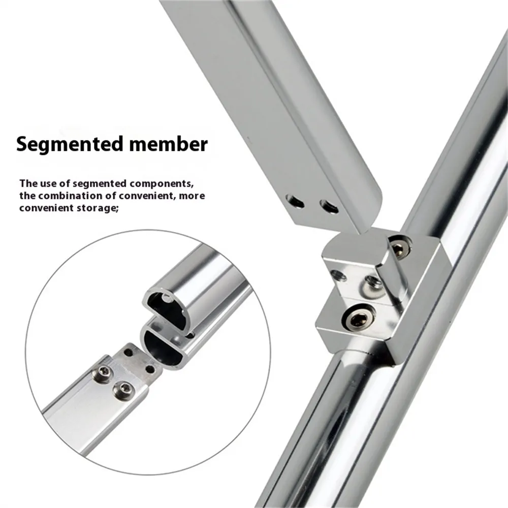 Aluminum Alloy Metal Foldable Display Stand Holder for RC Airplane Boats