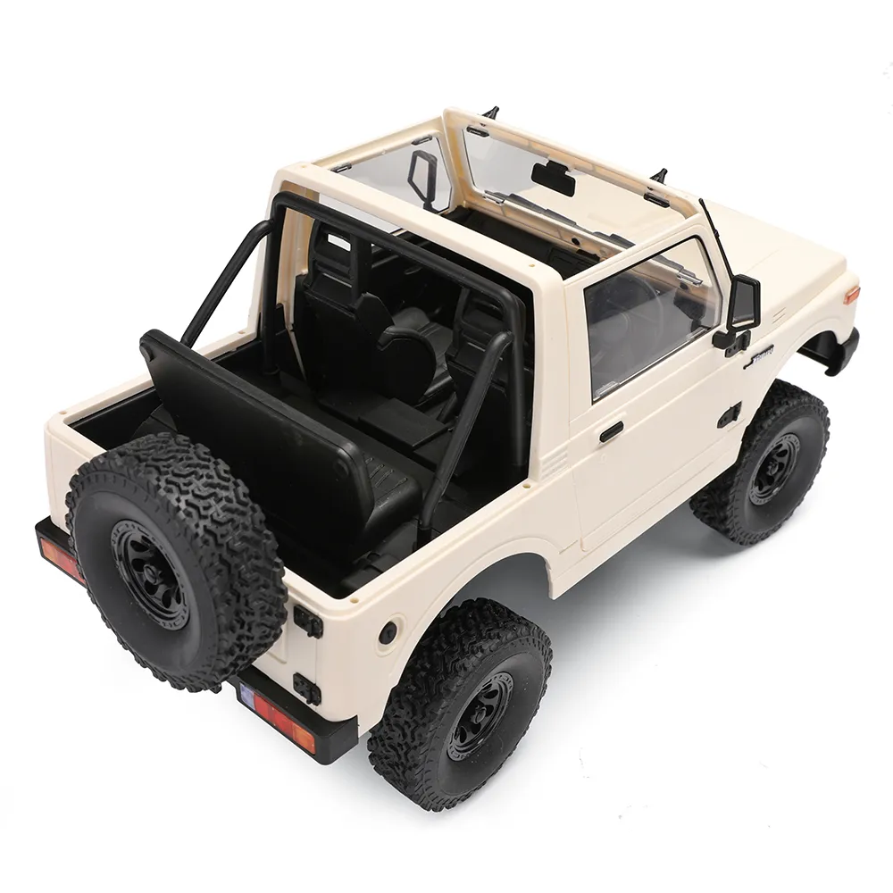 WPL C74-1 1/10 2.4G 4WD RTR Rc Car For SUZUKI JIMNY JA11 Truck Crawler Vehicle Models Toy Proportional Control WPL C74-1 1/10 2.4G 4WD RTR Rc Car For SUZUKI JIMNY JA11 Truck Crawler Vehicle Models Toy Proportional Control
