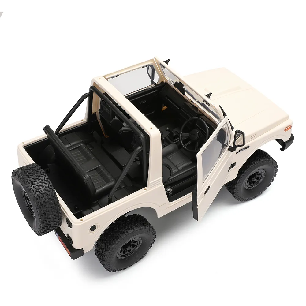 WPL C74-1 1/10 2.4G 4WD RTR Rc Car For SUZUKI JIMNY JA11 Truck Crawler Vehicle Models Toy Proportional Control WPL C74-1 1/10 2.4G 4WD RTR Rc Car For SUZUKI JIMNY JA11 Truck Crawler Vehicle Models Toy Proportional Control