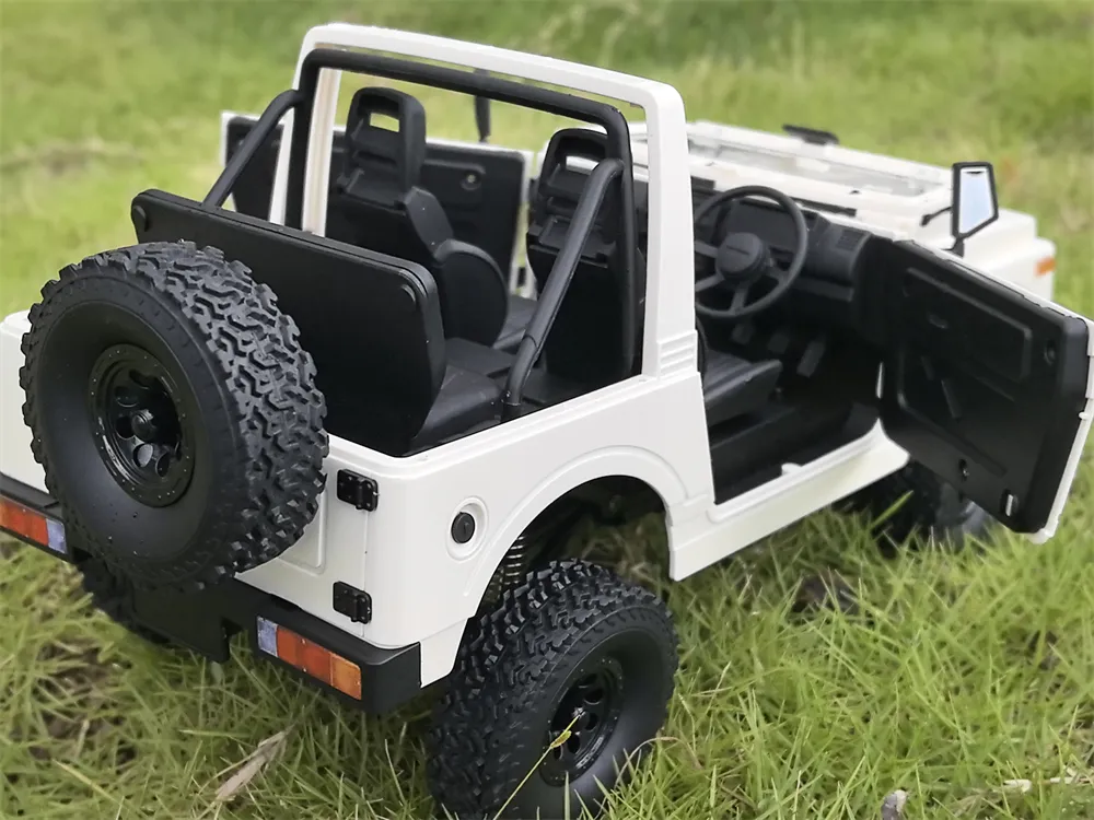 WPL C74-1 1/10 2.4G 4WD RTR Rc Car For SUZUKI JIMNY JA11 Truck Crawler Vehicle Models Toy Proportional Control WPL C74-1 1/10 2.4G 4WD RTR Rc Car For SUZUKI JIMNY JA11 Truck Crawler Vehicle Models Toy Proportional Control