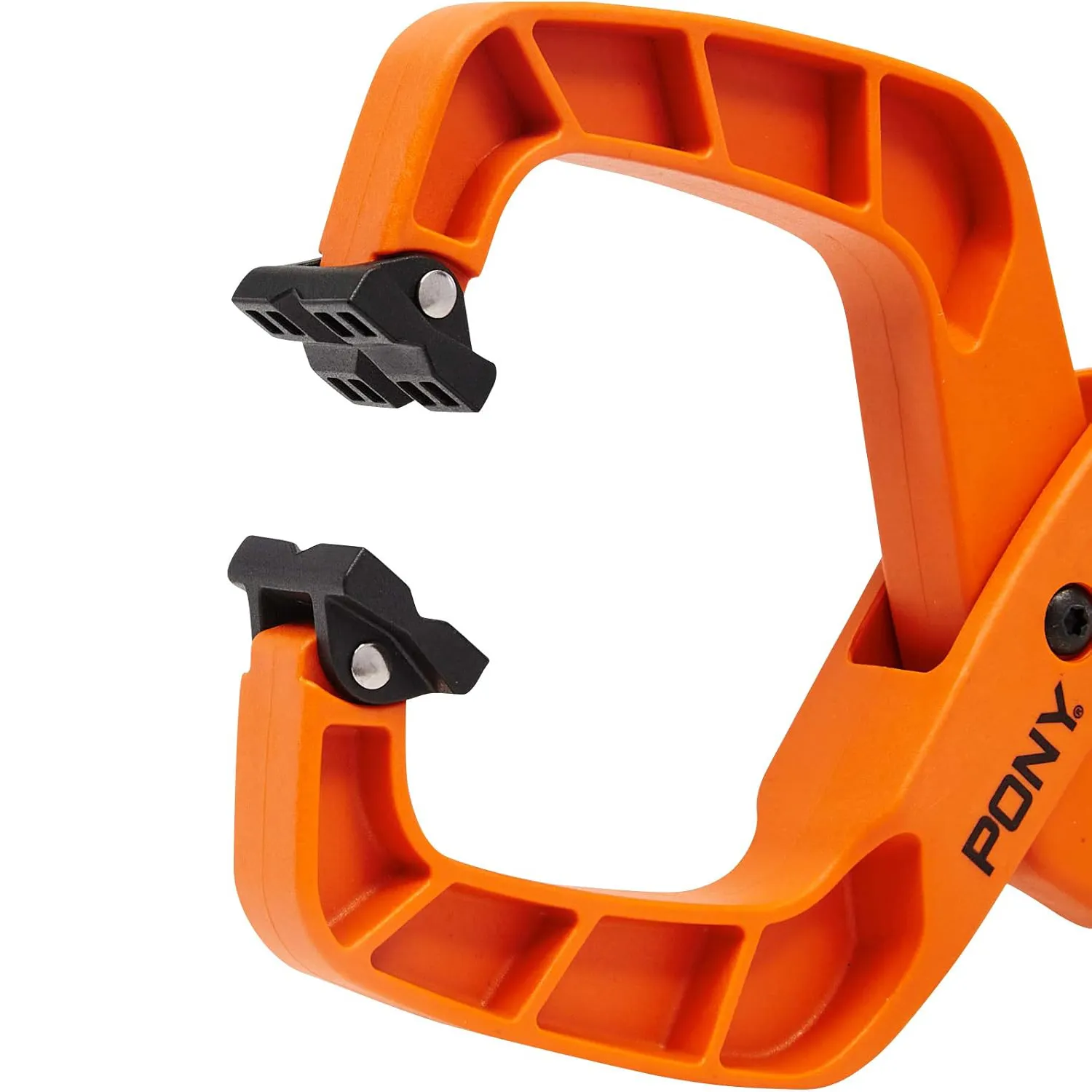 Pony Jorgensen Hand Clamp 2Inch 4Inch Sturdy Steel Spring Plastic One-Handed Operation Non-Marring Jaws Secure Clamping