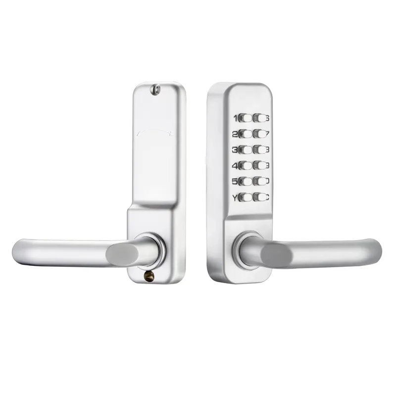 Keyless Mechanical Door Lock Waterproof Non-Power Digital Password Entry Anti-Theft Security for Home Office Keyless Mechanical Door Lock Waterproof Non-Power Digital Password Entry Anti-Theft Security for Home Office