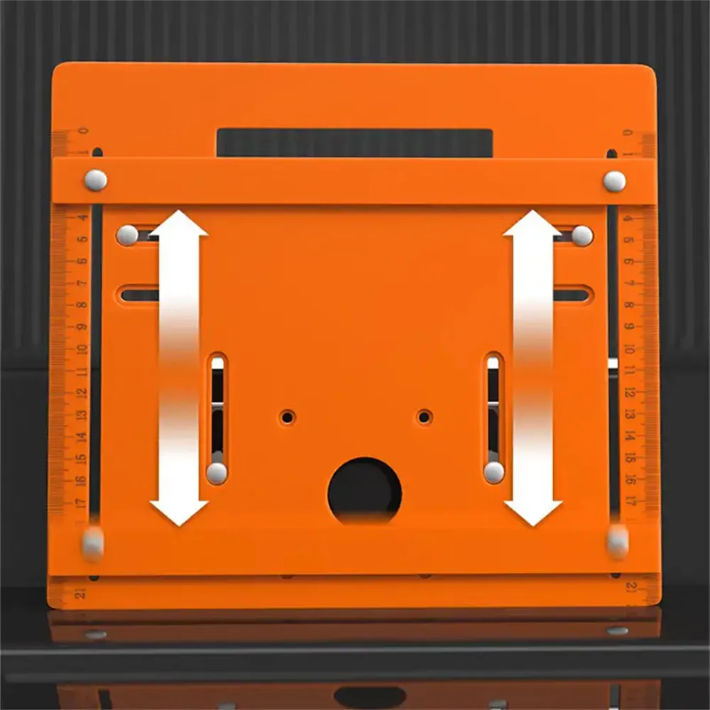 Circular Saw Base Plate Circular Saw Guide Rail Bottom Plate Bakelite 28x15cm 28x20cm 28x25cm Laser Scale Adjustable Leaning Bar for 4-Inch Motors Universal Compatibility
