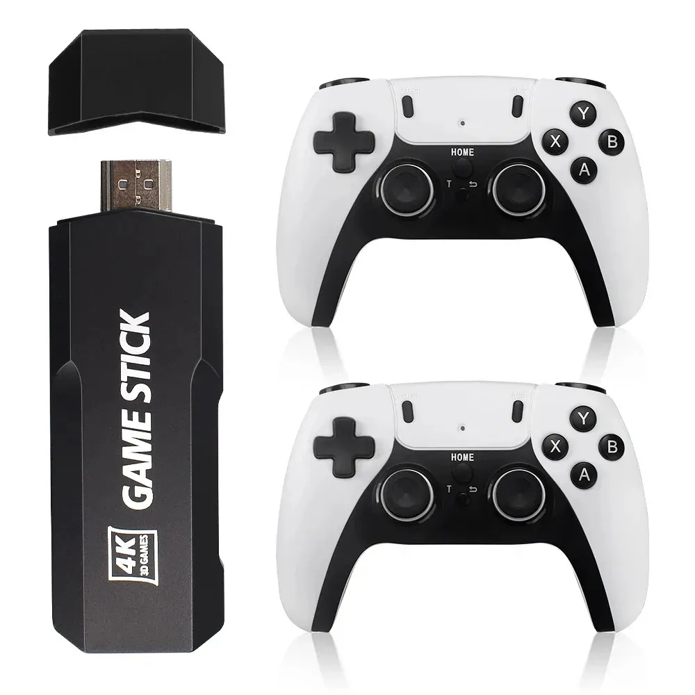 GD10 PRO 256G TV Game Stick Console with Dual 2.4G Wireless Controller Game 4K 58000+ Games Retro Video Games Player Console