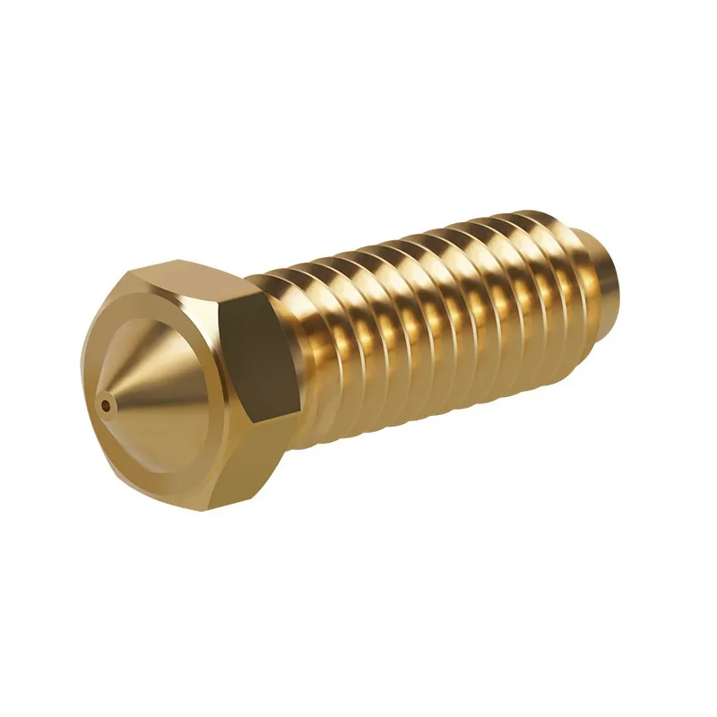 Anycubic Kobra 2 0.4mm Brass Volcano Nozzle Filament High Temperature Resistance CNC Precision for 3D Printer