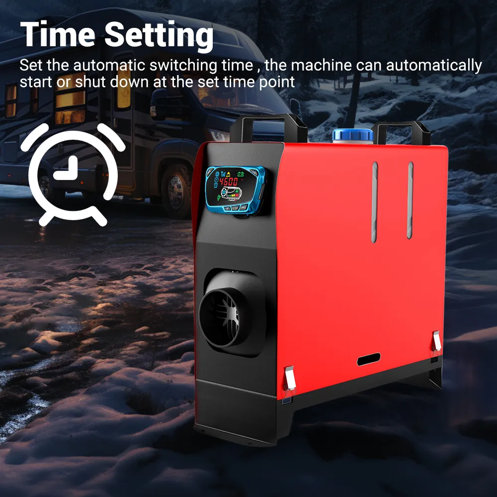 Red 12V Car Diesel Air Parking Heater Customized Only Single-way Red 12V Car Diesel Air Parking Heater Customized Only Single-way