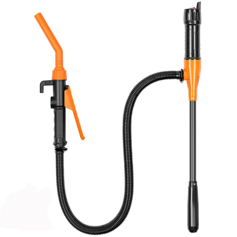 Portable Electric Oil Pump Battery-Operated Liquid Transfer Siphon 2.4 Gallons Per Minute for Gas Diesel Kerosene Water Efficient Flow Control
