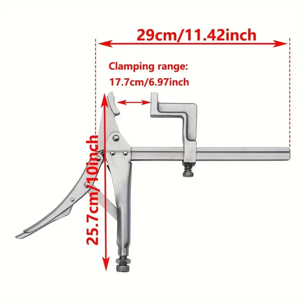1PCS 6 Sliding Arm Locking Clamp Jaw Opening Capacity Quick Clamping Woodworking Tool