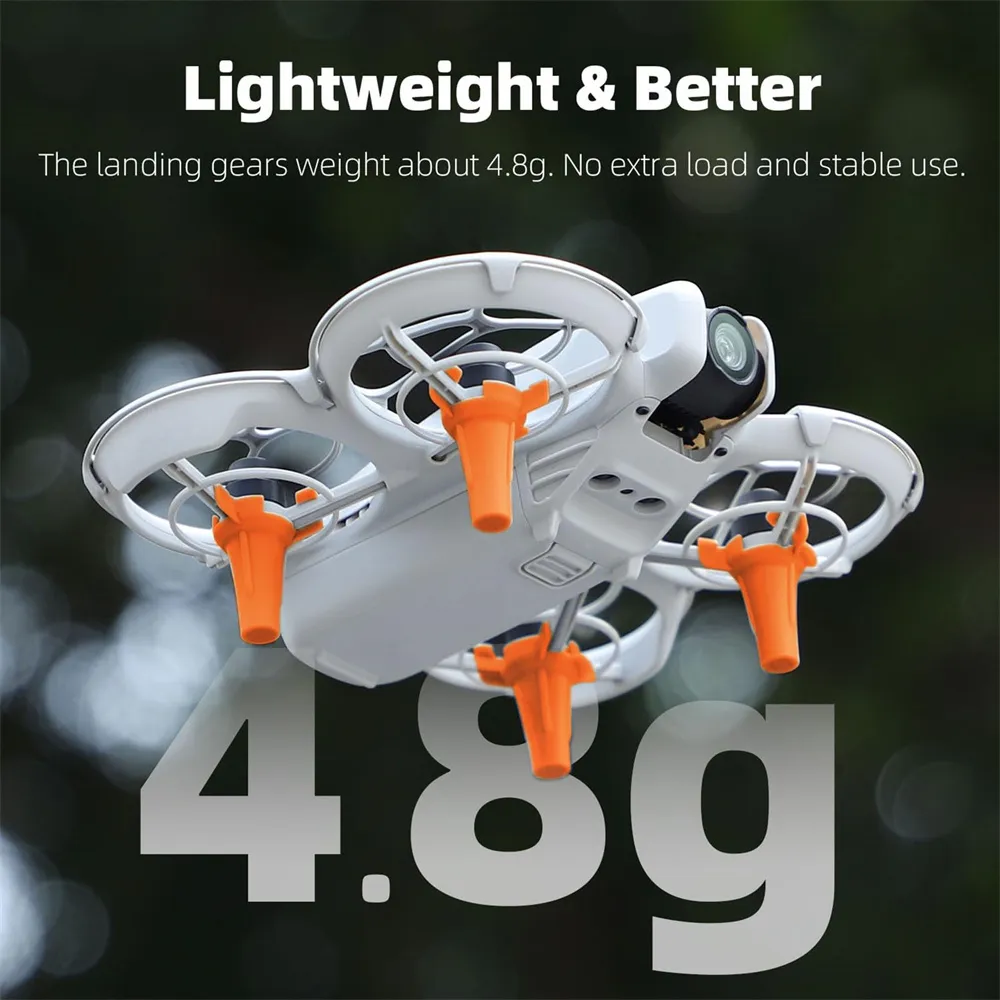 Sunnylife Extended Heightening Landing Gear Legs Protector Support for DJI NEO RC Drone Quadcopter
