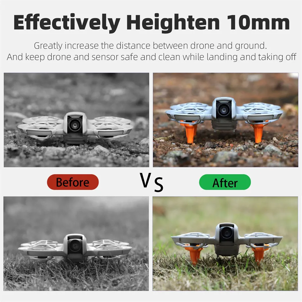 Sunnylife Extended Heightening Landing Gear Legs Protector Support for DJI NEO RC Drone Quadcopter