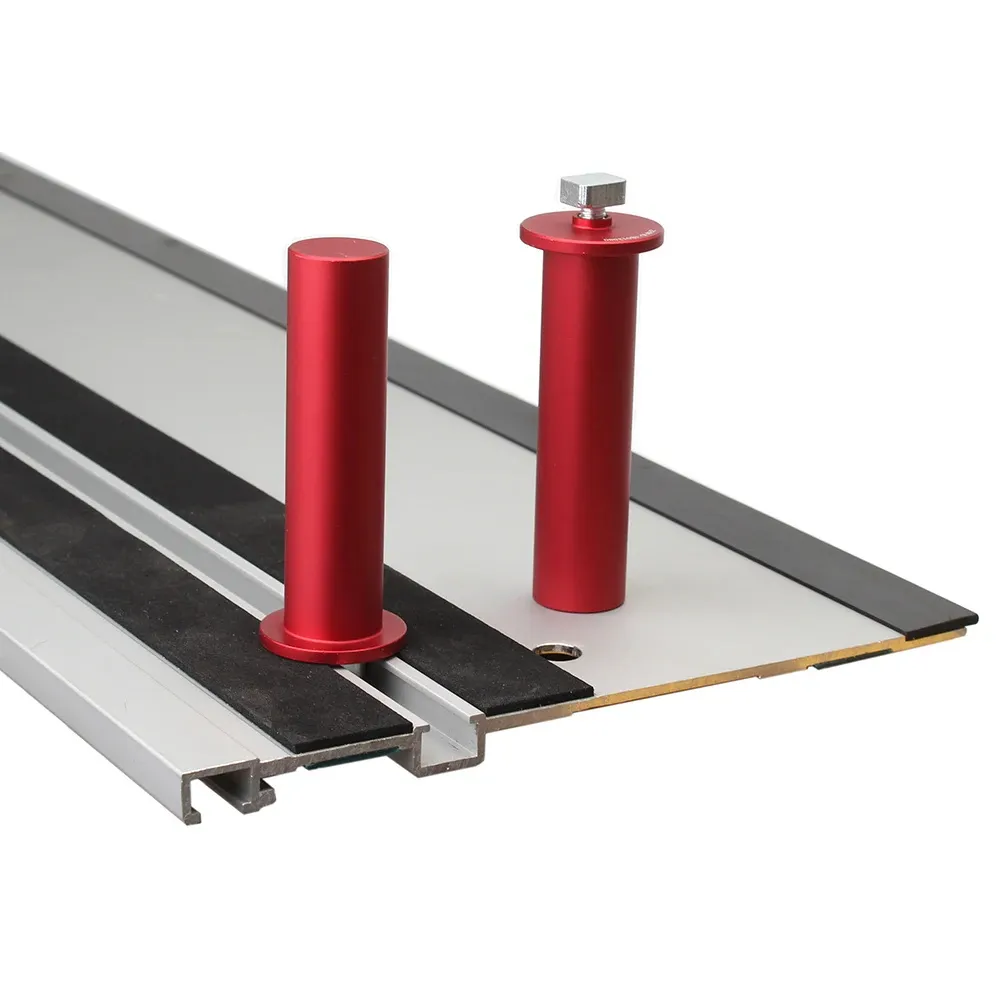 20mm Dog Hole Woodworking Table Limit Blocks 1pc/2pcs Aluminum Alloy Guide Rail Track Workbench Peg Brake Bench Clamp