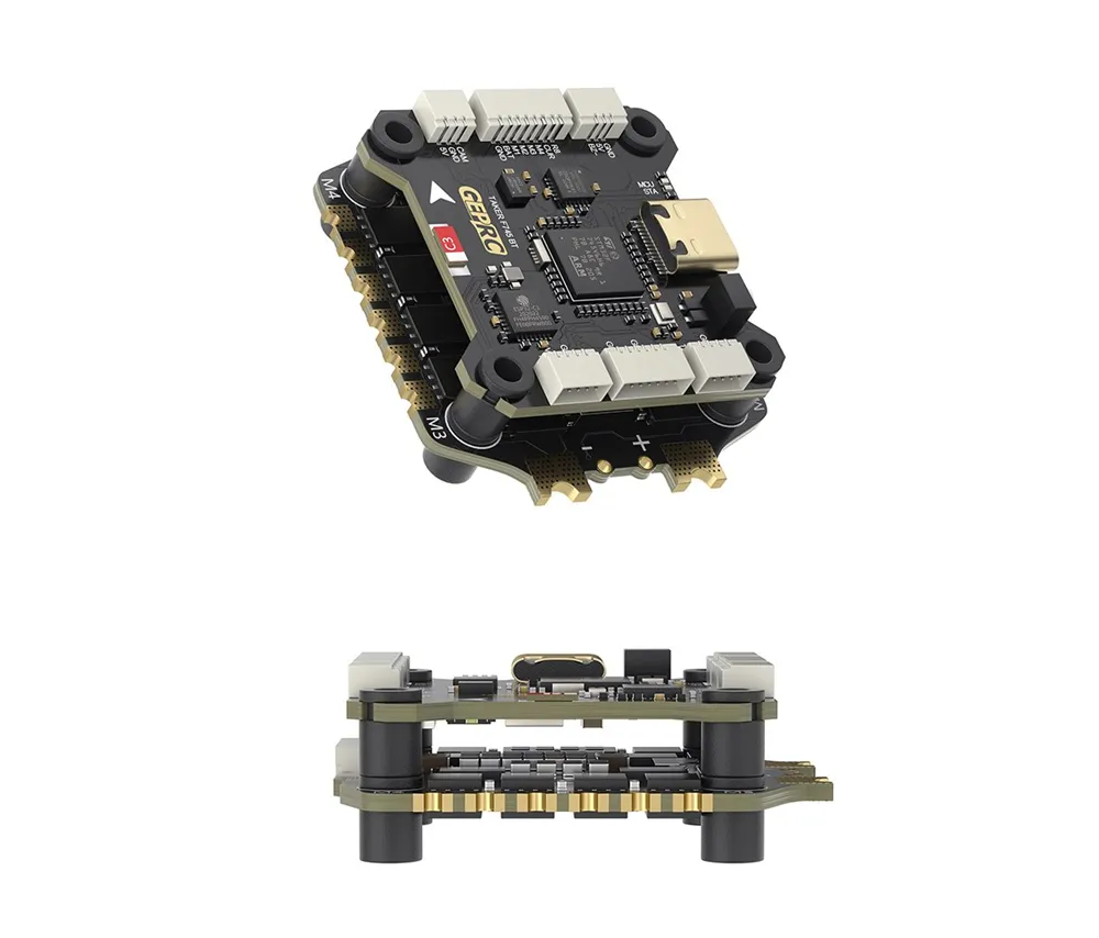 30.5×30.5mm GEPRC TAKER F745 BT Flight Controller with H60_BLS 60A 4IN1 ESC 5V 12V BEC Output 8Bit STACK for FPV Racing Drones