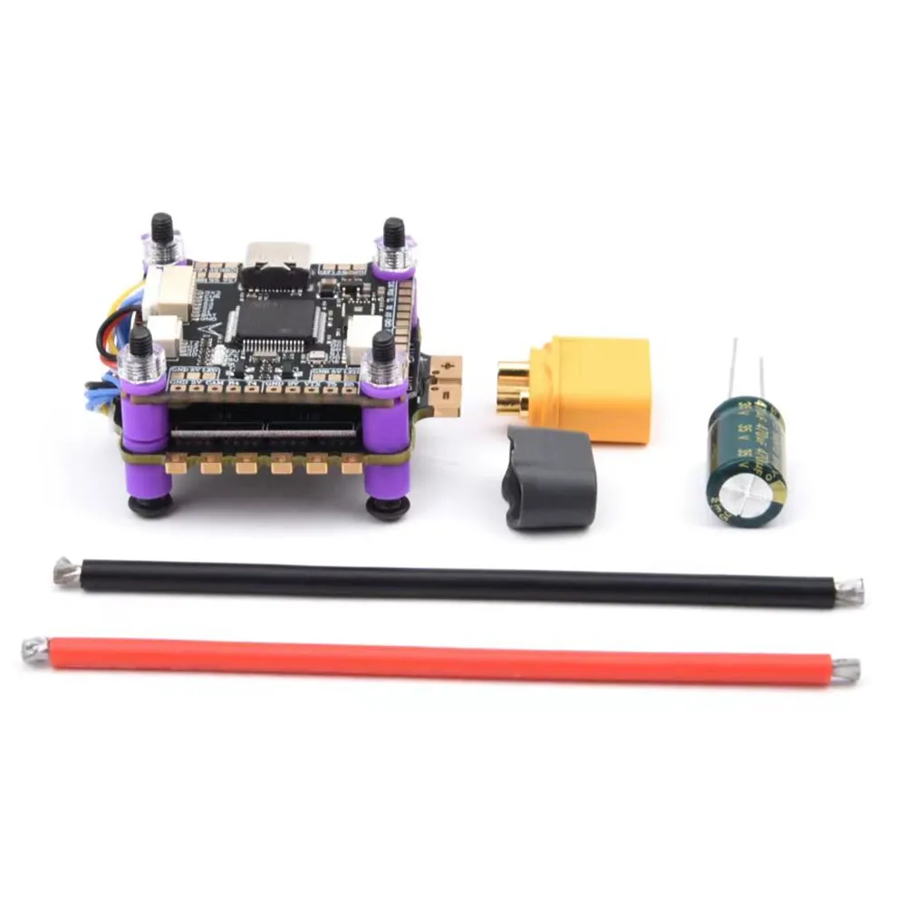 30.5x30.5mm F405 F4 Flight Controller with 5V 10V BEC Output & 60A BLS 4in1 3~6S ESC Stack for FPV Racing Drones 30.5x30.5mm F405 F4 Flight Controller with 5V 10V BEC Output & 60A BLS 4in1 3~6S ESC Stack for FPV Racing Drones