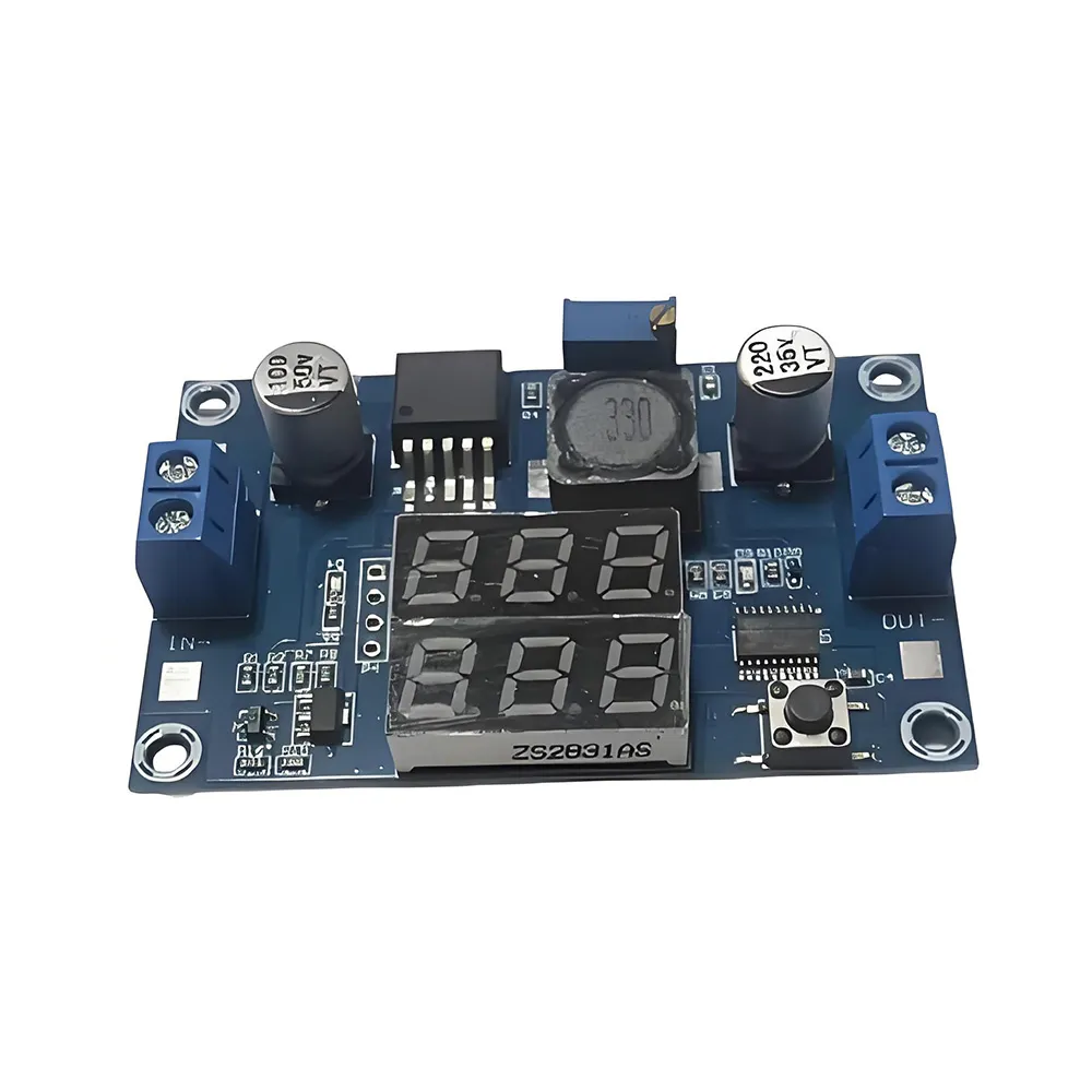 LM2596 XL4015 5A 3A Voltage Current Dual Digital Display Buck Converter 2.5-35V Input 1.25-35V Output High Efficiency Voltage Regulator Module LM2596 XL4015 5A 3A Voltage Current Dual Digital Display Buck Converter 2.5-35V Input 1.25-35V Output High Efficiency Voltage Regulator Module