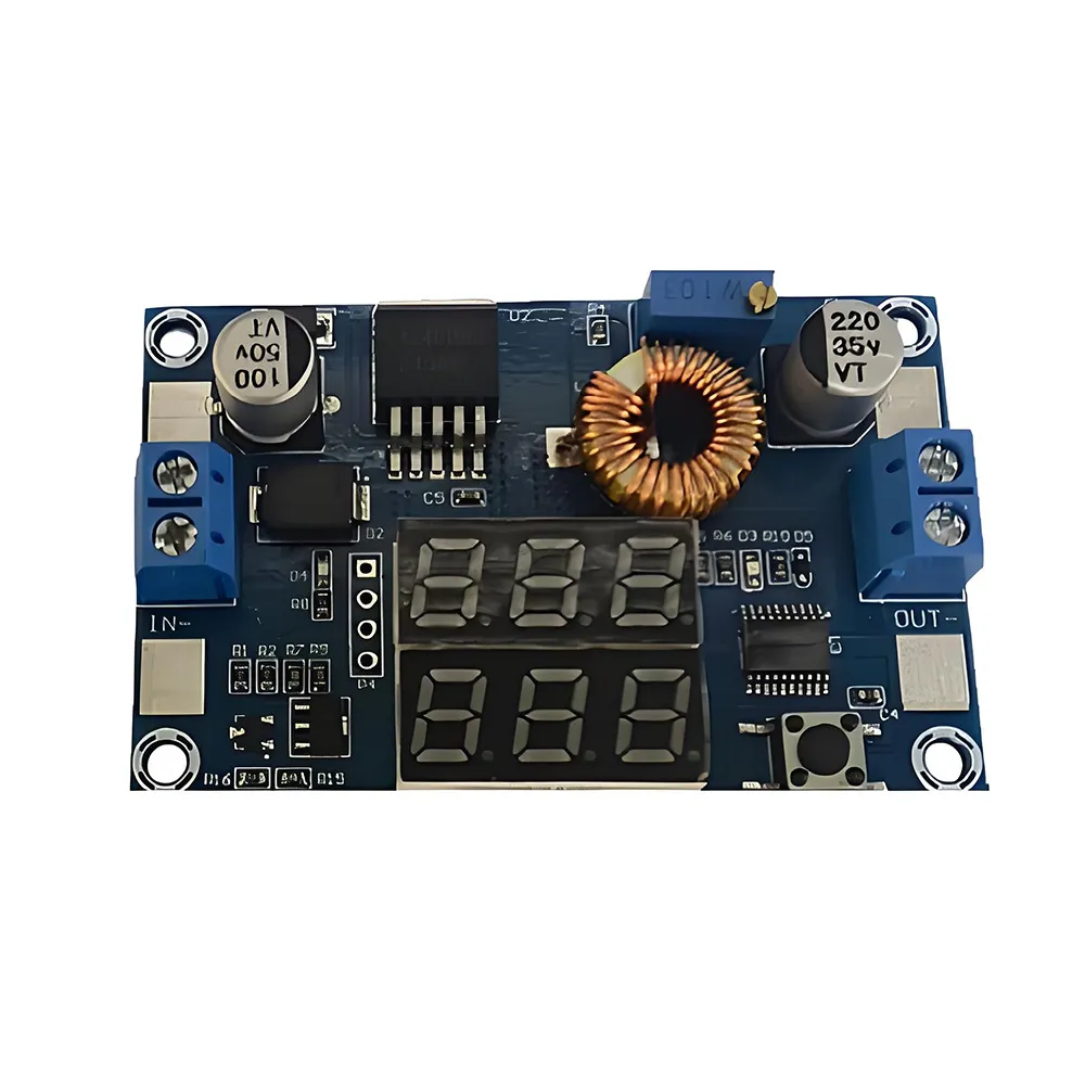 LM2596 XL4015 5A 3A Voltage Current Dual Digital Display Buck Converter 2.5-35V Input 1.25-35V Output High Efficiency Voltage Regulator Module LM2596 XL4015 5A 3A Voltage Current Dual Digital Display Buck Converter 2.5-35V Input 1.25-35V Output High Efficiency Voltage Regulator Module