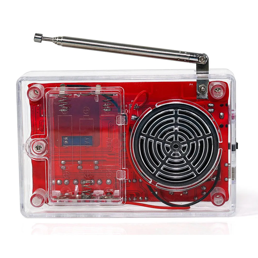 Digital FM Radio DIY Kit RDA5807 Receiver 87-108MHz with Adjustable Volume Memory Function