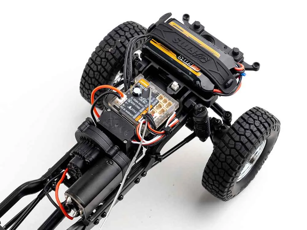 FMS FCX18 Chevrolet K10 RTR 1/18 2.4G 4WD RC Car Rock Crawler Two Speed LED Light Pickup Off Road Climbing Truck Vehicles Models Remote Control Toys