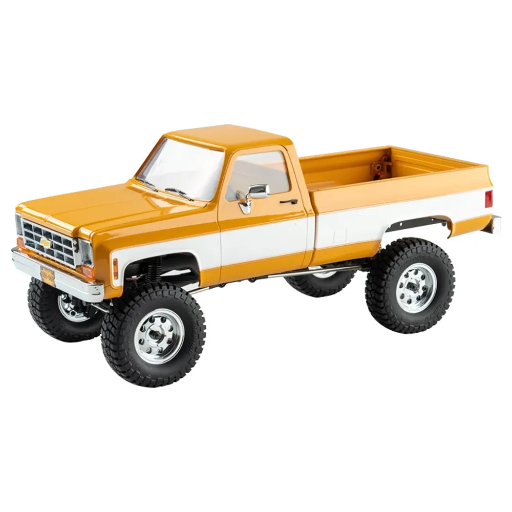 FMS FCX18 Chevrolet K10 RTR 1/18 2.4G 4WD RC Car Rock Crawler Two Speed LED Light Pickup Off Road Climbing Truck Vehicles Models Remote Control Toys