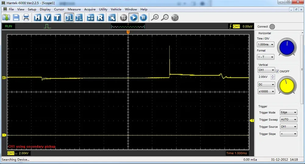 Hantek 6074BE Digital Storage Oscilloscope 4 Channels 70MHz Bandwidth USB Powered