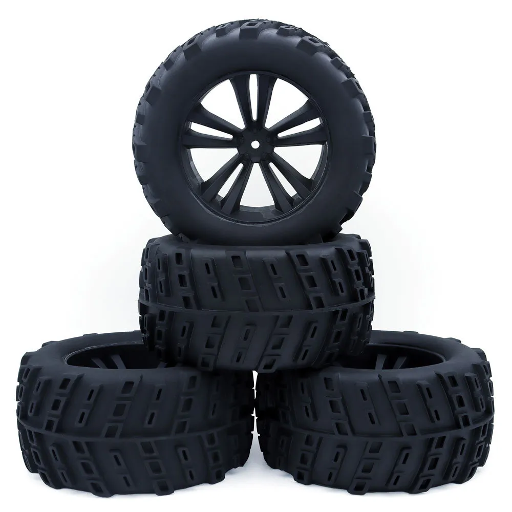 4PCS ZD Racing 1/10 Lkw Universal Rad Reifen für HPI HSP Savage XS TM Flux RC Auto Teile 4PCS ZD Racing 1/10 Lkw Universal Rad Reifen für HPI HSP Savage XS TM Flux RC Auto Teile