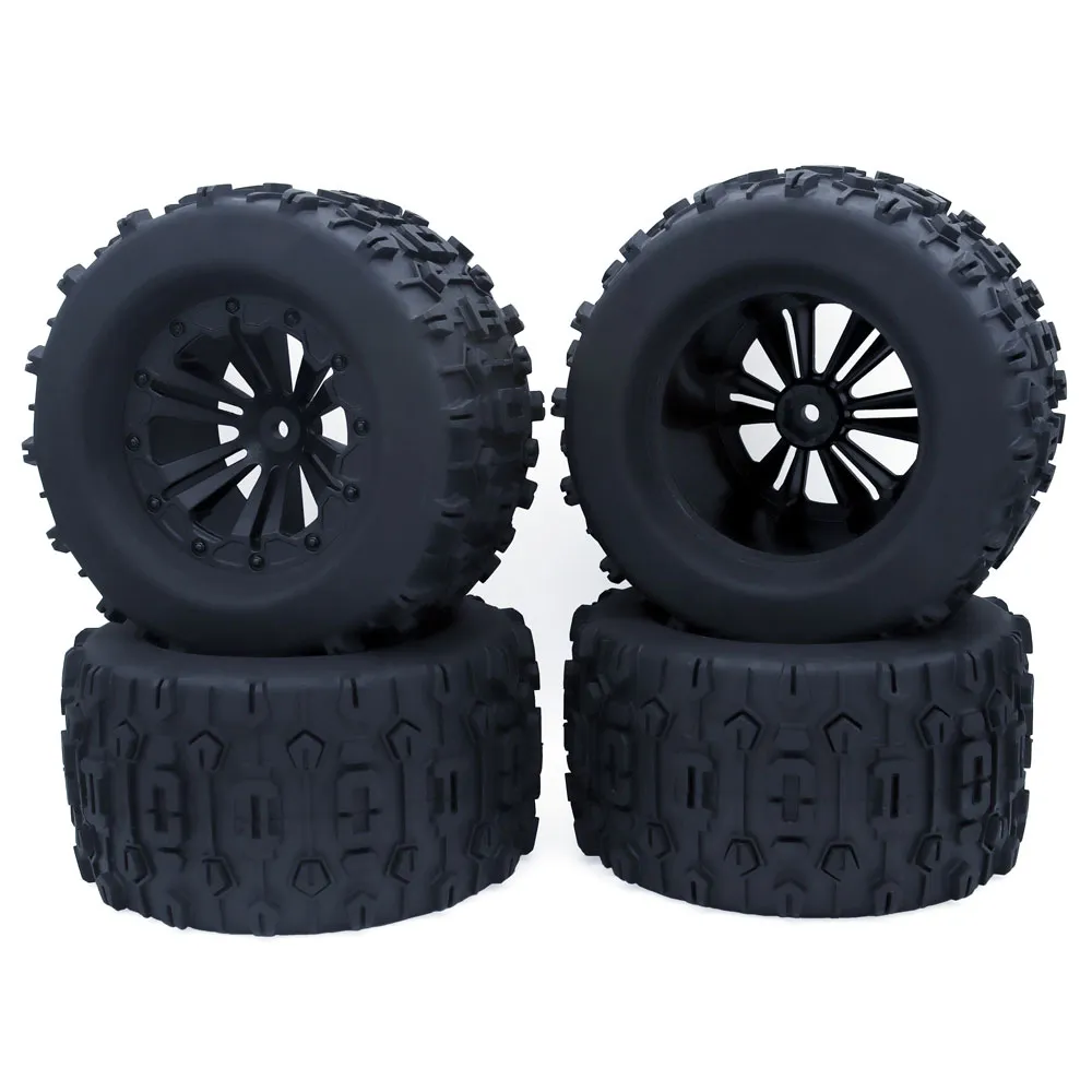 4PCS ZD Racing 1/10 Lkw Universal Rad Reifen für HPI HSP Savage XS TM Flux RC Auto Teile 4PCS ZD Racing 1/10 Lkw Universal Rad Reifen für HPI HSP Savage XS TM Flux RC Auto Teile