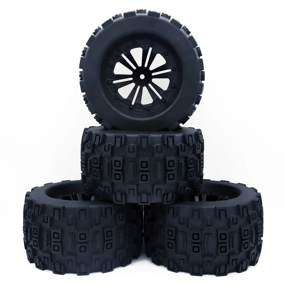 4PCS ZD Racing 1/10 Lkw Universal Rad Reifen für HPI HSP Savage XS TM Flux RC Auto Teile 4PCS ZD Racing 1/10 Lkw Universal Rad Reifen für HPI HSP Savage XS TM Flux RC Auto Teile