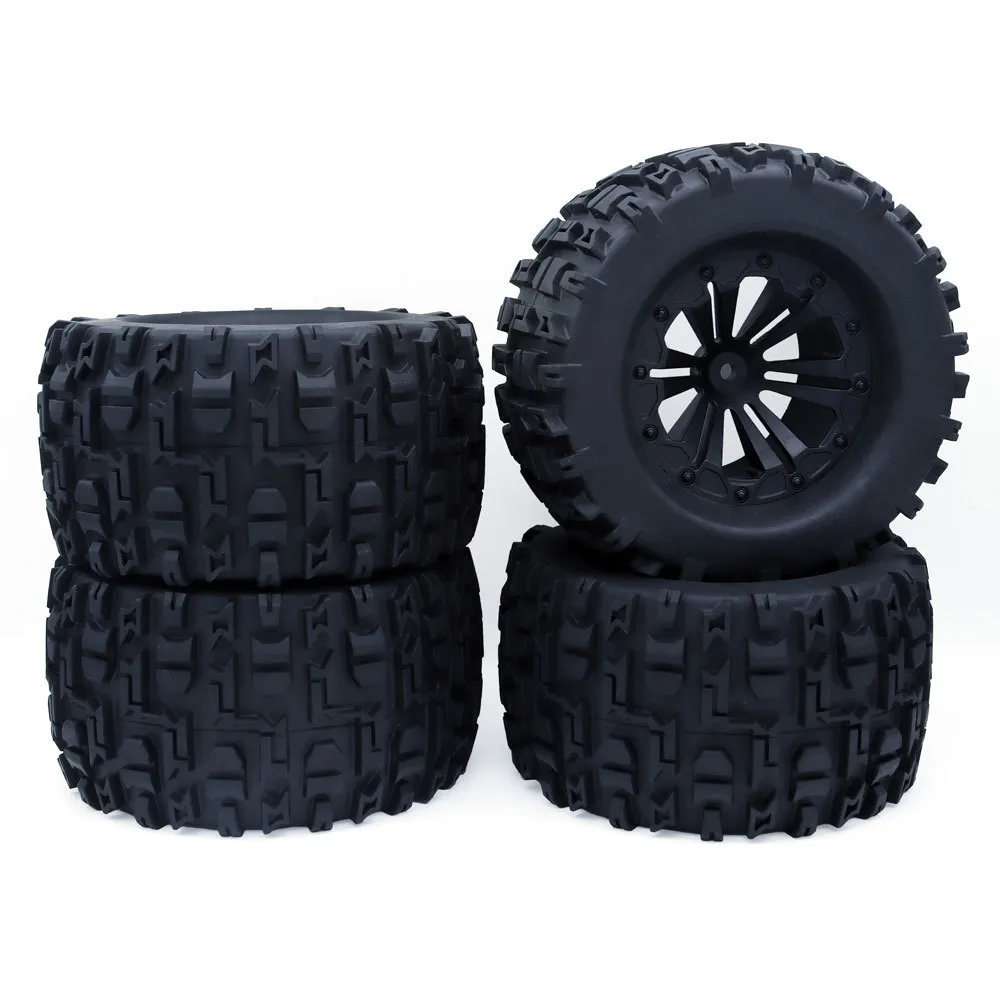 4PCS ZD Racing 1/10 Lkw Universal Rad Reifen für HPI HSP Savage XS TM Flux RC Auto Teile 4PCS ZD Racing 1/10 Lkw Universal Rad Reifen für HPI HSP Savage XS TM Flux RC Auto Teile