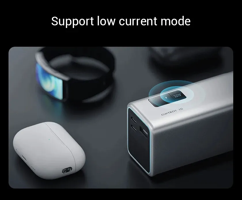 Xiaomi ZMI CUKTECH PB200P 150W 73Wh 20000mAh Power Bank LED Digital Display External Battery Power Supply with 1 Input & 3 Outputs Support PD3.0 QC3.0 PPS UFCS Fast Charging for iPhone 16 15 14 13 Pro Max for Samsung Galaxy Z Flip6 for Xiaomi MIX Fold4