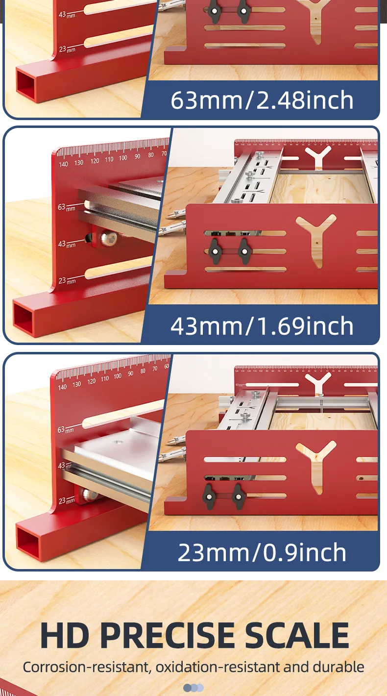 ENJOYWOOD Rout-N-Plane Bench Top Board Mill Capacity Router Sled For Flattening & Surfacing Cutting Boards Glued-Up Panels