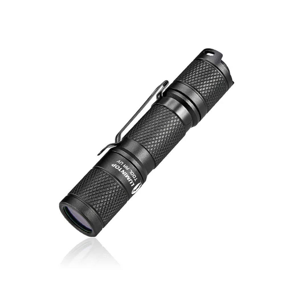 LUMINTOP Tool AA 2.0 365nm UV Flashlight with 14500 Battery Purple Light Mini Portable Torch Medical Test Light LUMINTOP Tool AA 2.0 365nm UV Flashlight with 14500 Battery Purple Light Mini Portable Torch Medical Test Light