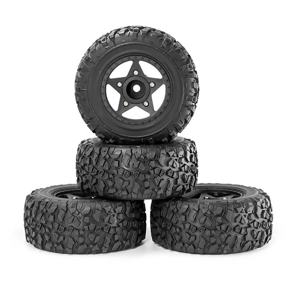 4PCS D231 Upgraded Off-Road Tires Wheels for 1/8 1/10 Short Course Truck RC Cars Vehicles Models Parts Accessories 4PCS D231 Upgraded Off-Road Tires Wheels for 1/8 1/10 Short Course Truck RC Cars Vehicles Models Parts Accessories