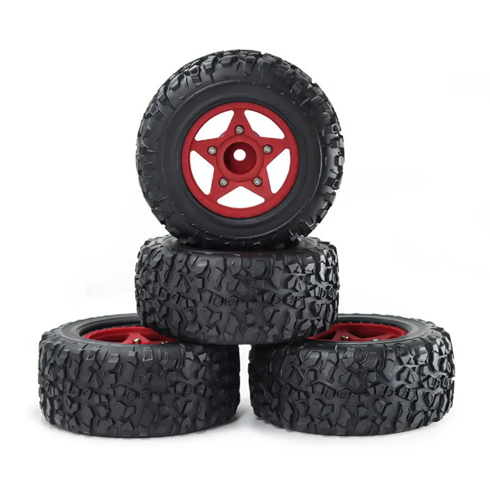 4PCS D231 Upgraded Off-Road Tires Wheels for 1/8 1/10 Short Course Truck RC Cars Vehicles Models Parts Accessories 4PCS D231 Upgraded Off-Road Tires Wheels for 1/8 1/10 Short Course Truck RC Cars Vehicles Models Parts Accessories