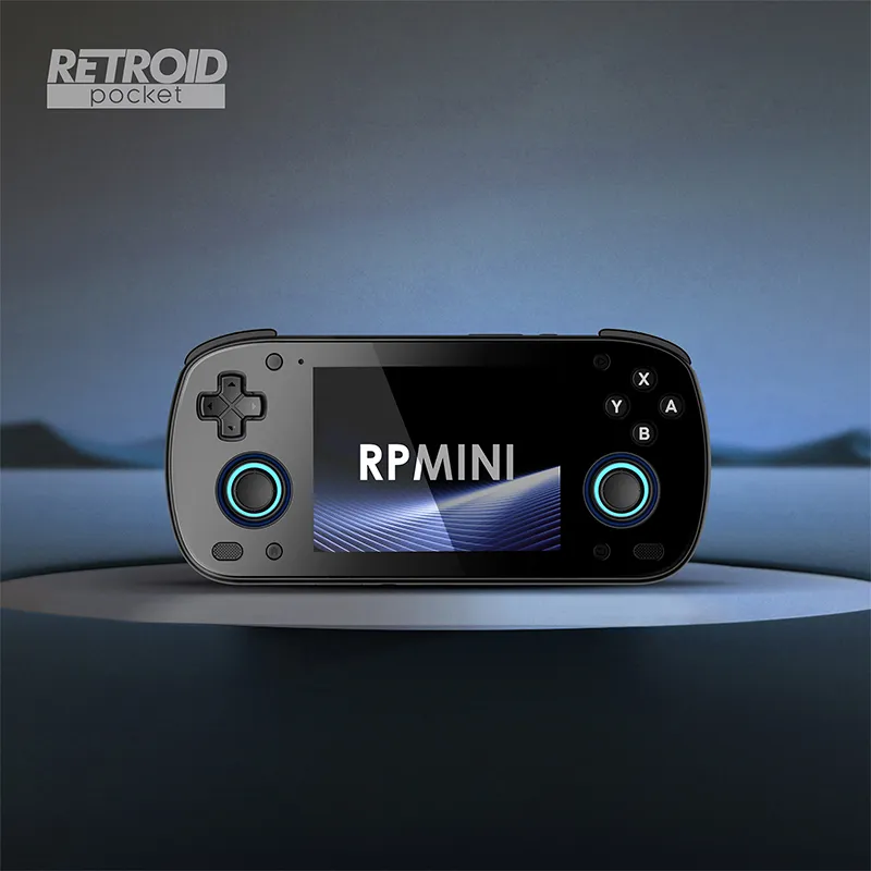 Retroid Pocket Mini 6+128G Handheld Gaming Console 3.7inch 1280*960 AMOLED Display Android 10 Support WiFi6+BT5.1 Displayports Video Game Player Console