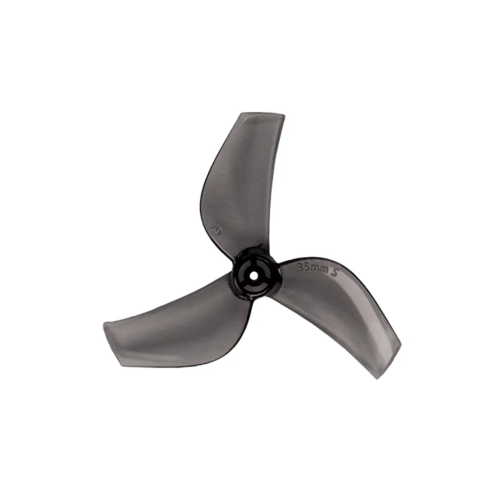 4 Pairs GEMFAN 35mms 3-blade 1mm Hole PC Propeller for RC FPV Racing Drone 4 Pairs GEMFAN 35mms 3-blade 1mm Hole PC Propeller for RC FPV Racing Drone