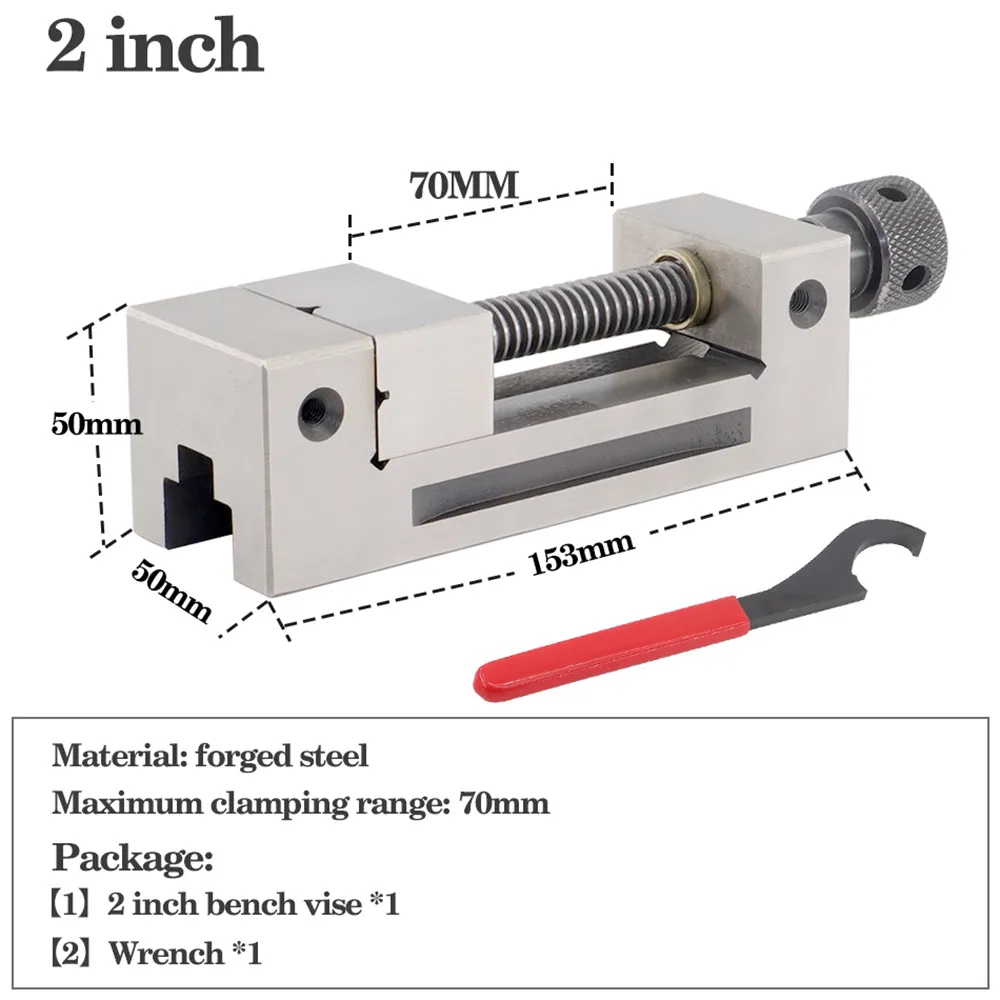 High Precision Machine Vise 2 Inch 2 Right Angle Vise Grinder CNC Gad Tongs For Surface Grinding Machine