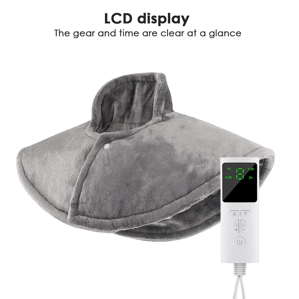 9-Speed Temperature Adjustment 4-Speed Timed Heating Shawl Office And Home Warming And Muscle Relief Heating Shawl