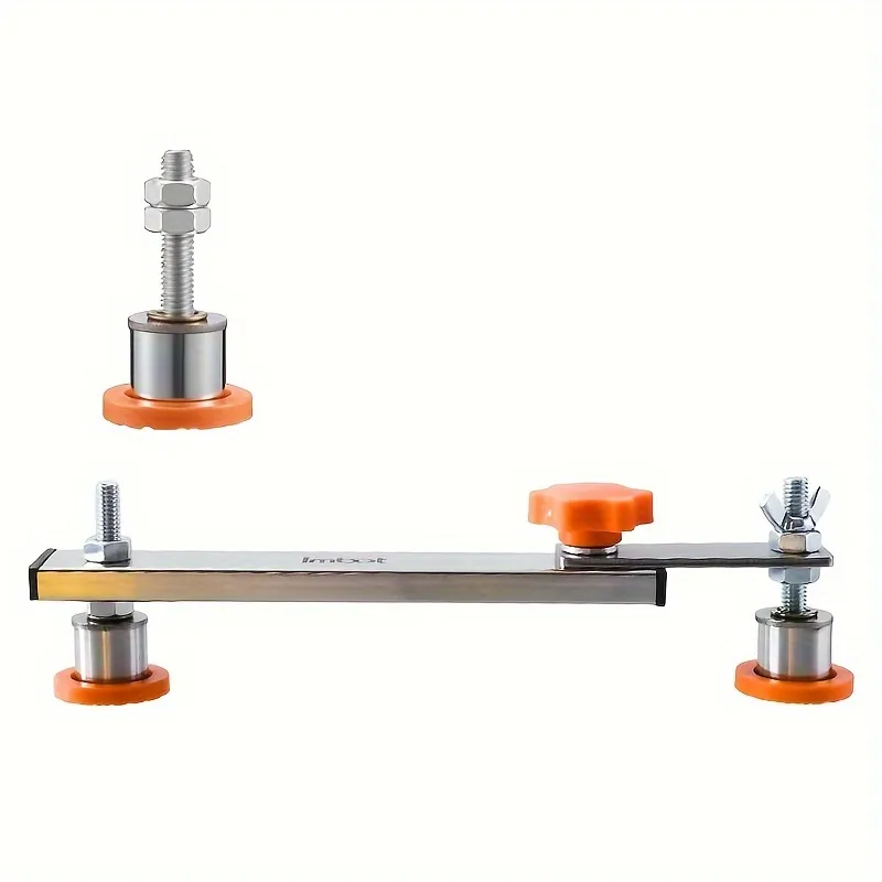 Stainless Steel Adjustable Leveling Feet Mounting Bracket M8 Thread for Miter Saw Furniture Legs