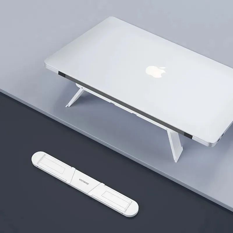 Oatsbasf Foldable Laptop Stand Holder for iPad Macbook Pro Air Xiaomi Notebook Tablet Cooler Laptop Riser Stand Computer Support Bracket