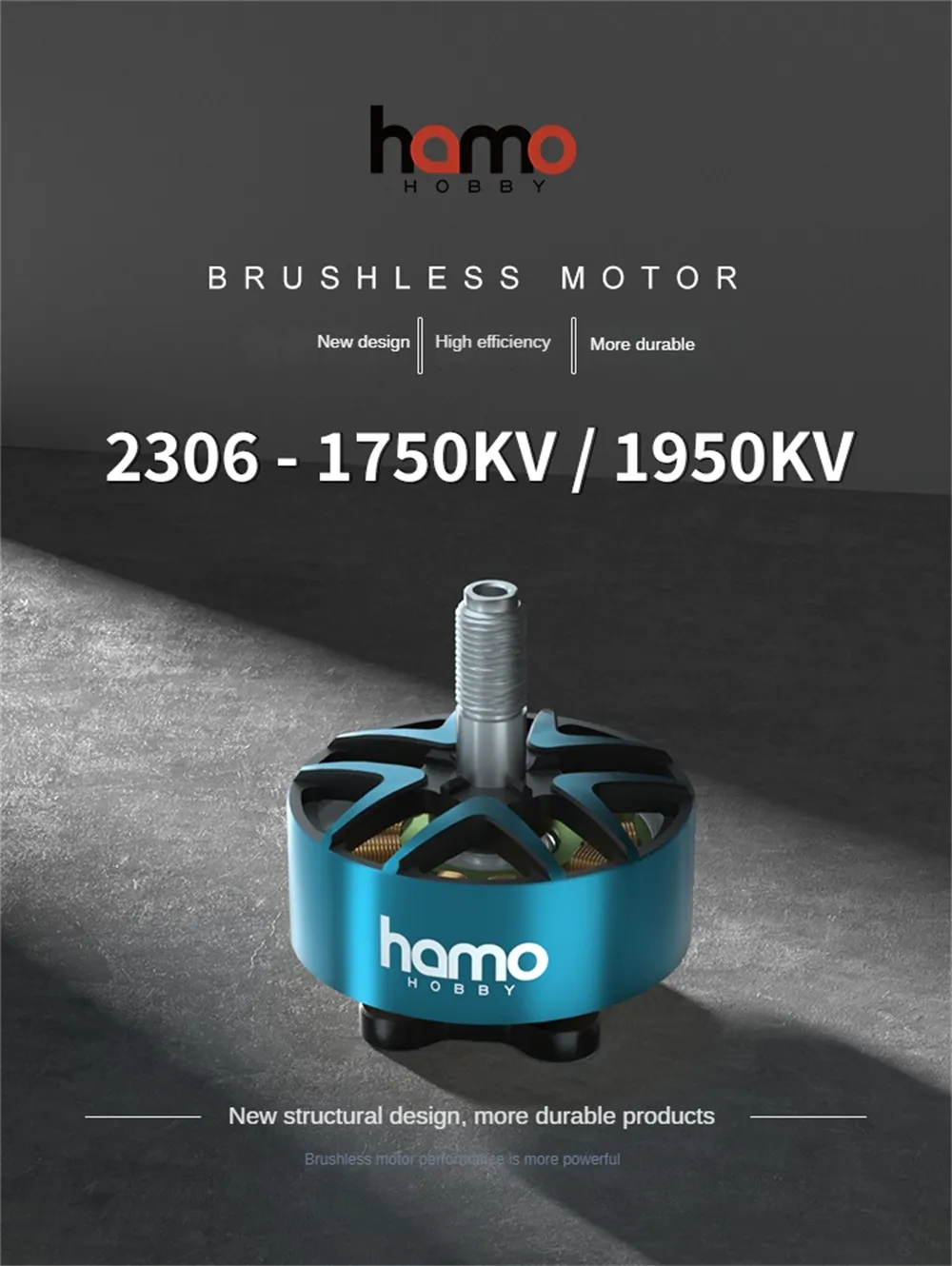 HAMO HOBBY 2306 1750KV/ 1950KV Brushless Motor for FPV Racing Drones