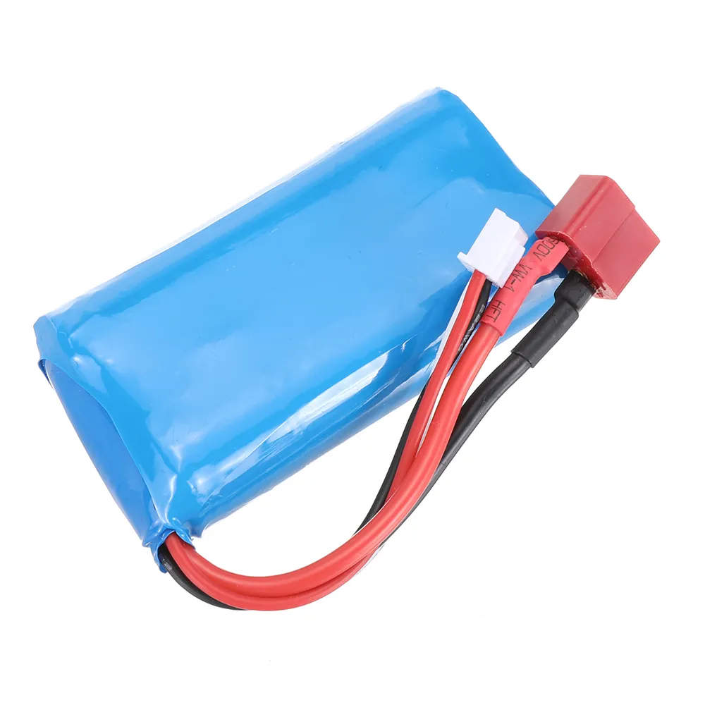 2Pcs ZOP Power 7.4V 1500mAh 25C 2S Battery T Plug for 16889 Brushless RC Car Vehicles 2Pcs ZOP Power 7.4V 1500mAh 25C 2S Battery T Plug for 16889 Brushless RC Car Vehicles