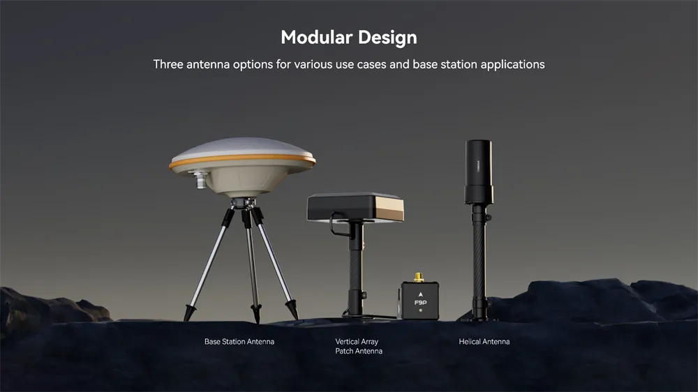 Holybro H-RTK NEO-F9P GPS Integrated GNSS Receiver RM3100 Compass for Base Station / Fixed Wing / Multi-Copter