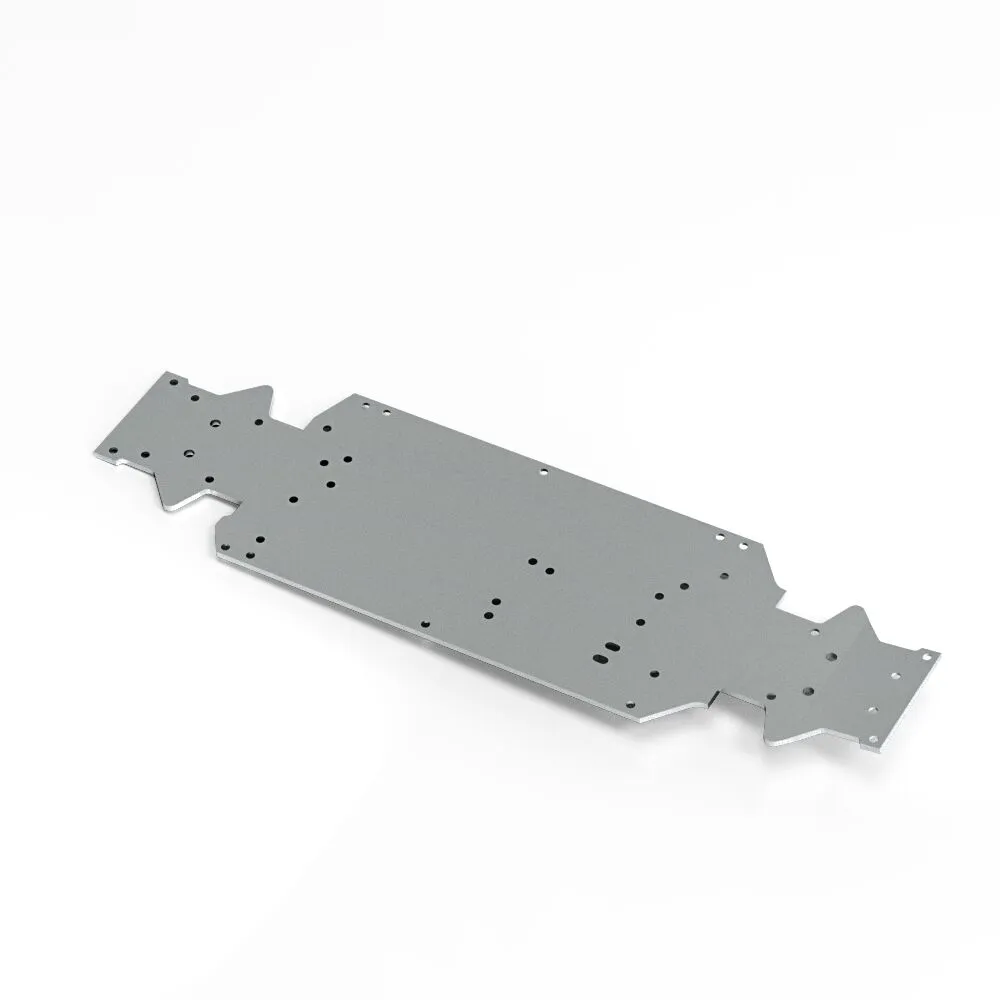 ZD Racing MT16 1/16 RC Car Parts Chassis Bottom Plate Aluminum Alloy Vehicles Models Spare Accessories 16019
