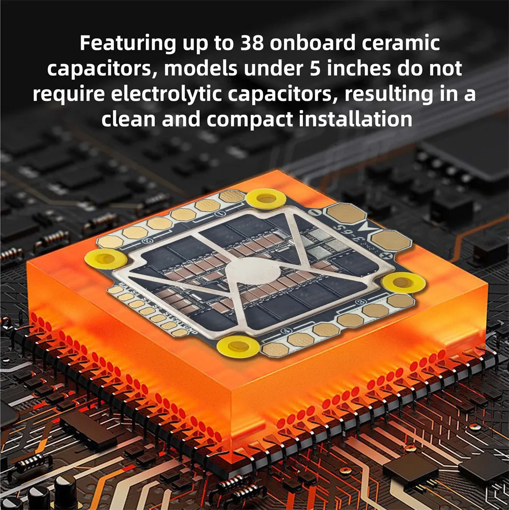 30.5x30.5mm DarwinFPV Cement Ultra F4 Flight Controller 60A ESC Waterproof Stack for RC Drone FPV Racing 30.5x30.5mm DarwinFPV Cement Ultra F4 Flight Controller 60A ESC Waterproof Stack for RC Drone FPV Racing