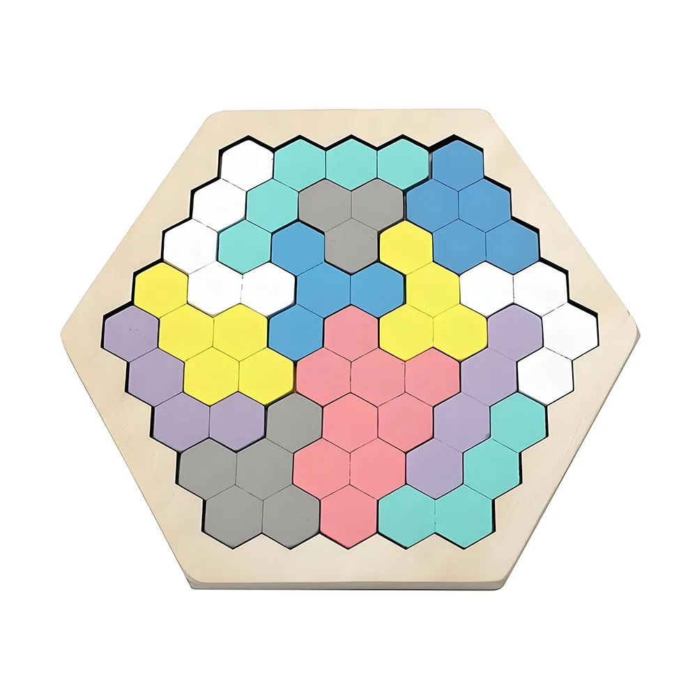 Wooden Funny Changeable Honeycomb Color Puzzle Educational Early Learning Game Gift Kids Children Toys Wooden Funny Changeable Honeycomb Color Puzzle Educational Early Learning Game Gift Kids Children Toys
