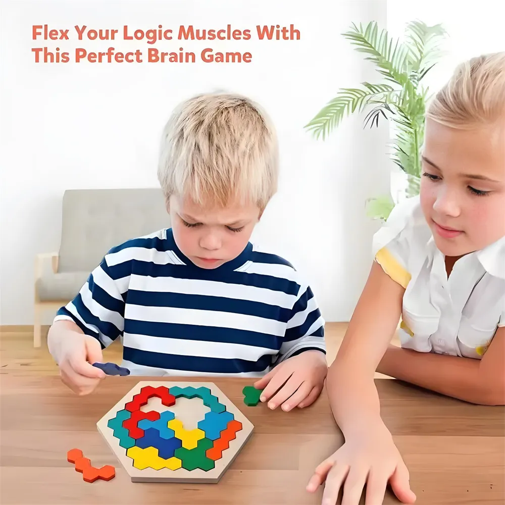 Wooden Funny Changeable Honeycomb Color Puzzle Educational Early Learning Game Gift Kids Children Toys Wooden Funny Changeable Honeycomb Color Puzzle Educational Early Learning Game Gift Kids Children Toys